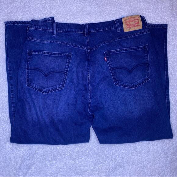 Levi’s 550 Relaxed Fit Dark Blue Denim Jean 44.30 - Picture 5 of 9